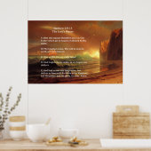 Schriftvorlage, Vaterunser Poster (Küche)