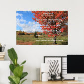Schriftvorlage, Vaterunser Poster (Heimbüro)