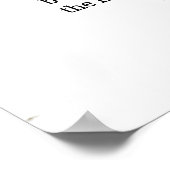 Schriftvorlage, Vaterunser, solar Poster (Ecke)