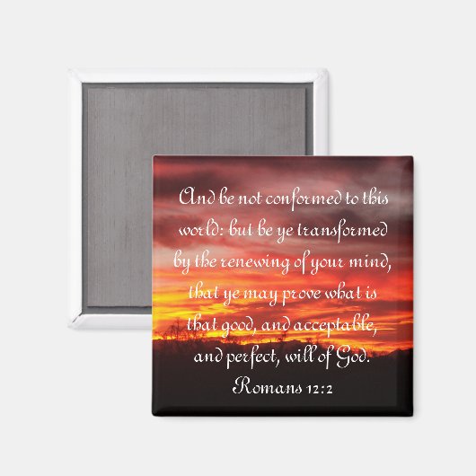 Schriftzeichen Magnet (Vorderseite/Rückseite)