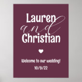 Schriftzeichen Poster (Vorne)