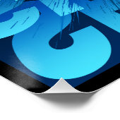 Schriftzeichen Poster (Ecke)