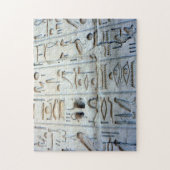 Schriftzeichen Puzzle (Vertikal)