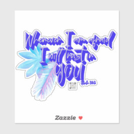 Schriftzüge Aufkleber