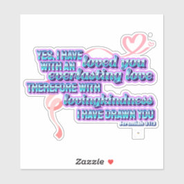 Schriftzüge Aufkleber