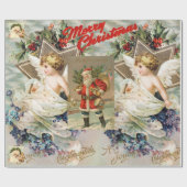 SCHRISTMAS-FARBSCHIRM GESCHENKPAPIER (Flach)