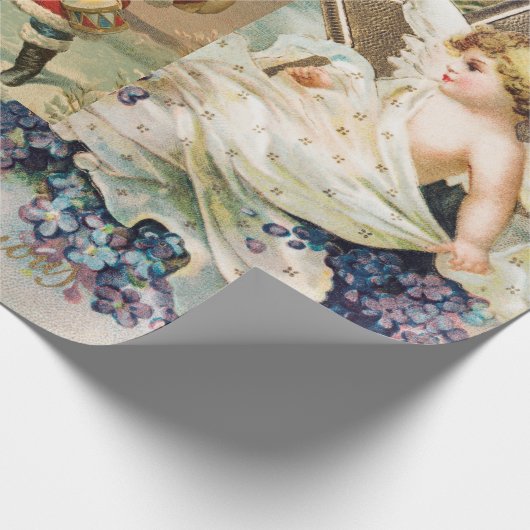 SCHRISTMAS-FARBSCHIRM GESCHENKPAPIER (Ecke)