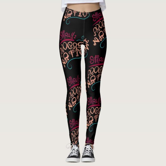 Schritt 1: Aufschieben Leggings (Vorderseite)