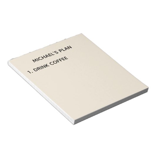 Schritt 1 Notepad Notizblock (angewinkelt)