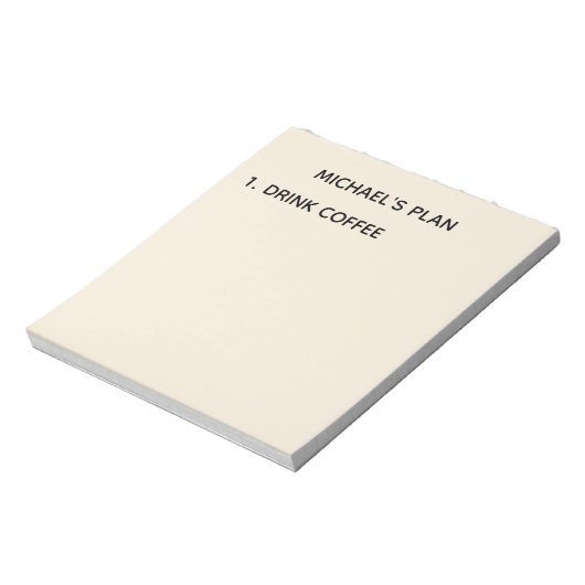 Schritt 1 Notepad Notizblock (Rotiert)