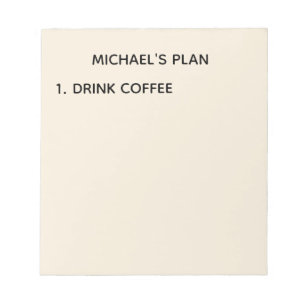 Schritt 1 Notepad Notizblock