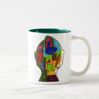 Schritt-Alan E Zweifarbige Tasse