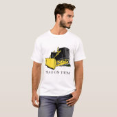 Schritt auf ihnen killdozer Bauernhoft-shirt T-Shirt (Vorne ganz)