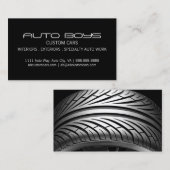 Schritt-Auto-Geschäfts-Karte Visitenkarte (Vorne/Hinten)