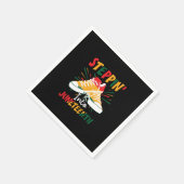 Schritt bis zum 16. Juni Serviette (Ecke)