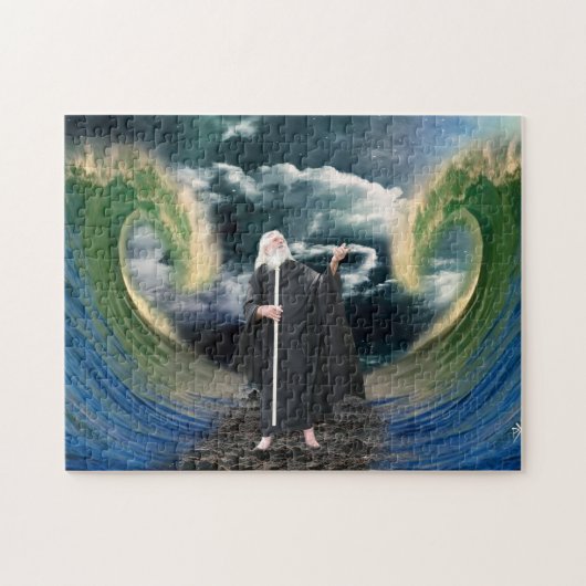 Schritt des Glauben-Puzzlespiels Puzzle (Horizontal)