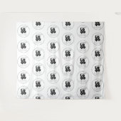 Schritt für das benutzerdefinierte Logo und Foto w Wandteppich (Vorderseite (Horizontal))