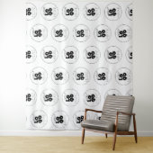 Schritt für das benutzerdefinierte Logo und Foto w Wandteppich (Beispiel)