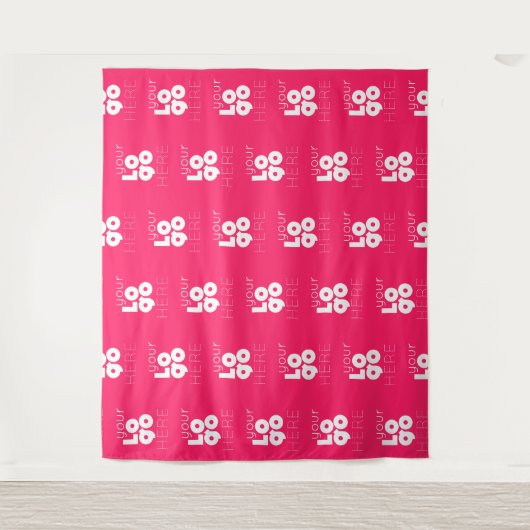 Schritt für das benutzerdefinierte Logo + Wiederho Wandteppich (Vorderseite)