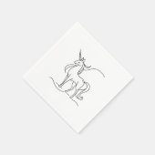 Schritt für Schritt Anleitung zum Zeichn eines Ein Serviette (Ecke)