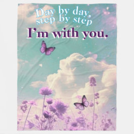 Schritt für Schritt Fleecedecke