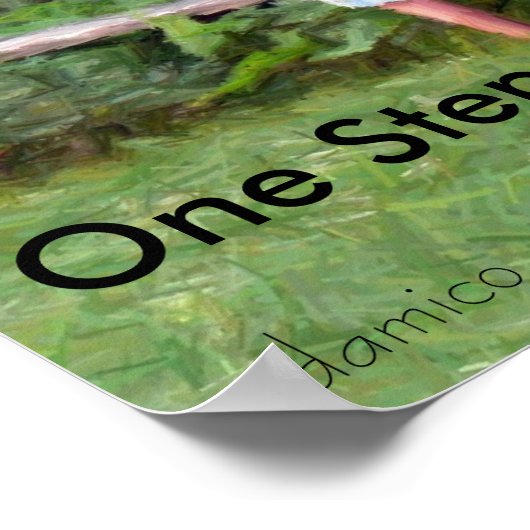 Schritt für Schritt Poster (Ecke)