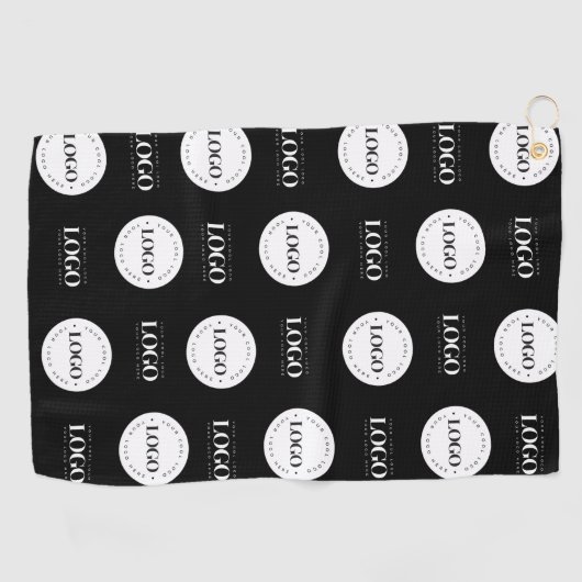 Schritt für Schritt und Wiederholung des Unternehm Golfhandtuch (Horizontal)