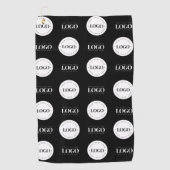 Schritt für Schritt und Wiederholung des Unternehm Golfhandtuch (Vorderseite)