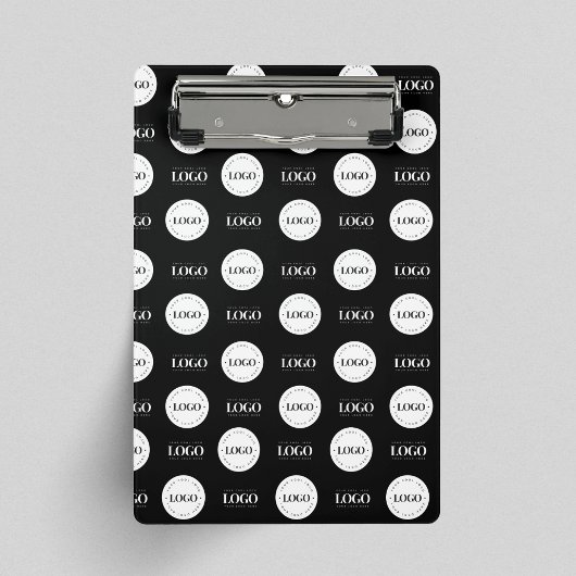 Schritt für Schritt und Wiederholung des Unternehm Mini Klemmbrett