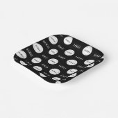 Schritt für Schritt und Wiederholung des Unternehm Pappteller (Gewinkelt)