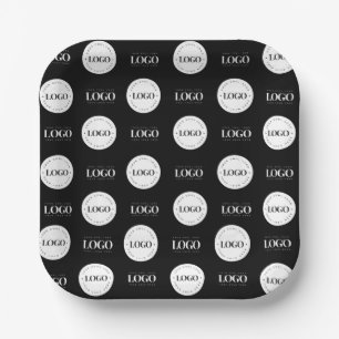 Schritt für Schritt und Wiederholung des Unternehm Pappteller