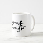 Schritt für Schritt vorwärts Kaffeetasse (VorderseiteRechts)