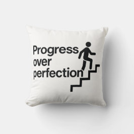 Schritt für Schritt vorwärts Kissen