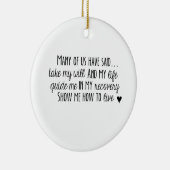 Schritt-Gebets-Verzierung Na 3. Keramik Ornament (Rechts)