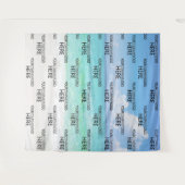 Schritt & Hintergrund für das benutzerdefinierte B Wandteppich (Vorderseite (Horizontal))