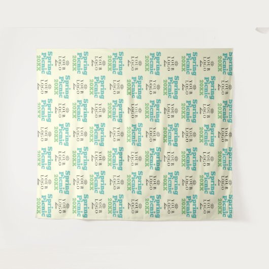 Schritt im Party und Wiederholen eines benutzerdef Wandteppich (Vorderseite (Horizontal))