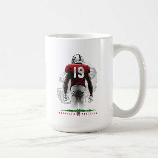 Schritt in den Sieg | 15 Klassische Tasse (Rechts)