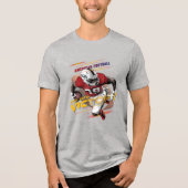 Schritt in den Sieg | Herren Tri-Blend Shirt (Vorderseite)
