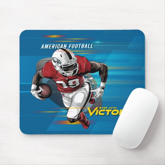 Schritt in den Sieg | Mousepad (Mit Mouse)