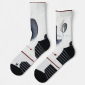 Schritt in den Stil Socken (Links)