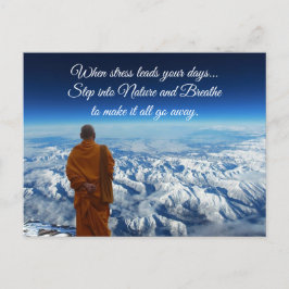 Schritt in die Natur Postkarte