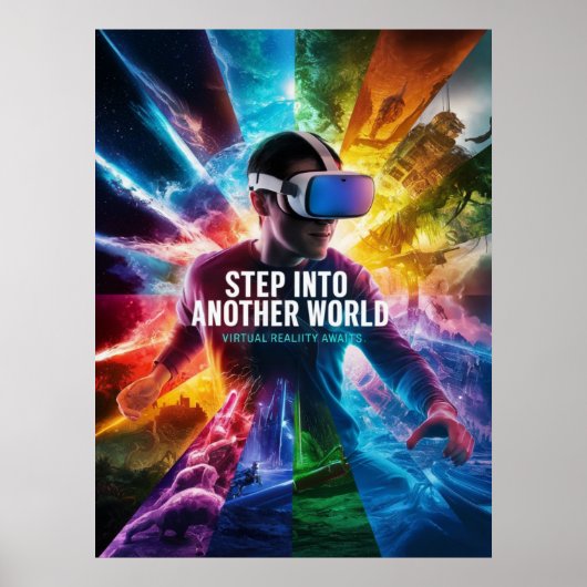 Schritt in eine andere Welt Poster (Vorne)