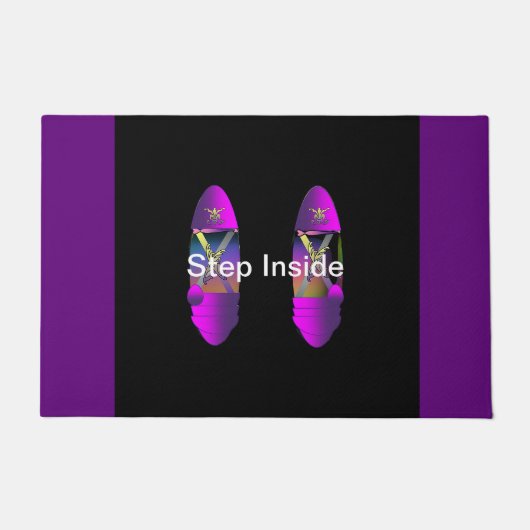 Schritt Inside Door Mat Fußmatte (Vorderseite)