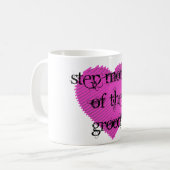 Schritt Mutter des Bräutigams Kaffeetasse (Vorderseite Links)