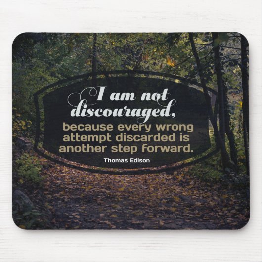 Schritt nach vorn mousepad (Vorne)