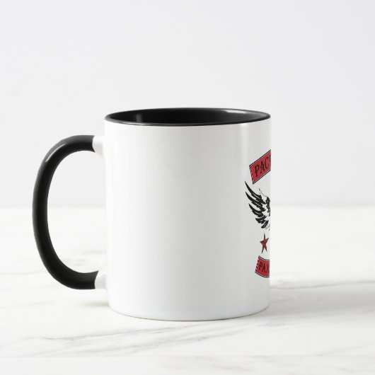 Schritt-Nations-Rocker-Tasse Tasse (Links)