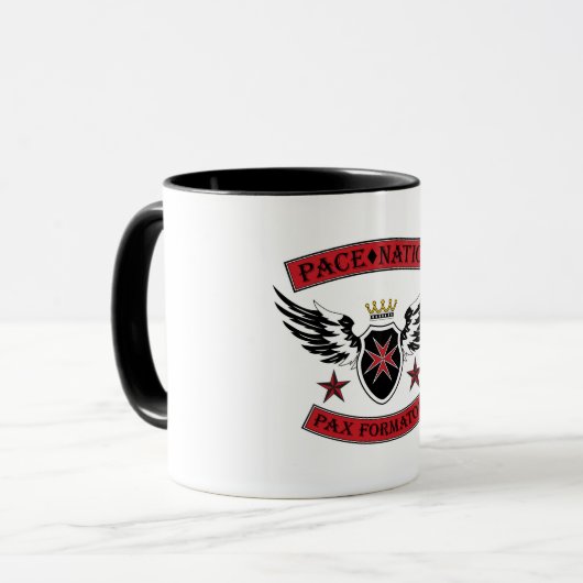 Schritt-Nations-Rocker-Tasse Tasse (Vorderseite Links)