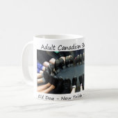 Schritt-Tanz-Kreis-Füße - Tasse (Vorderseite Links)