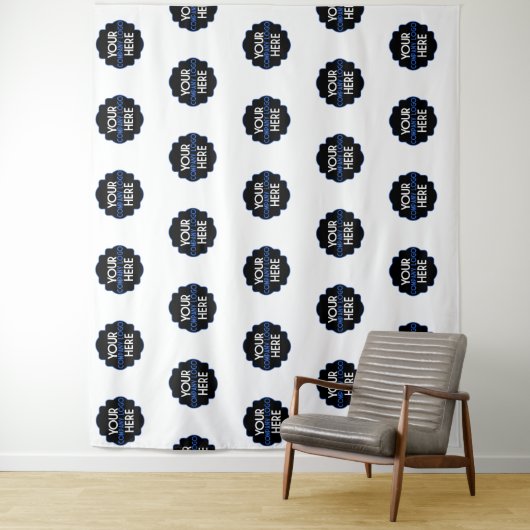 Schritt und Hintergrund für das benutzerdefinierte Wandteppich (Beispiel)