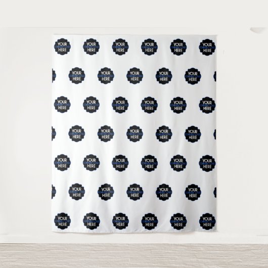 Schritt und Hintergrund für das benutzerdefinierte Wandteppich (Vorderseite)